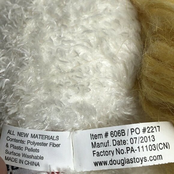 Douglas Unicorn Plush Stuffed Animal‎ Toy White Golden 2013 11” tall - Picture 6 of 6